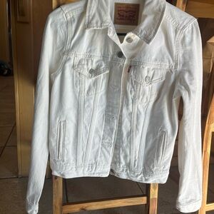 Levi's Women's Classic White Jean Jacket